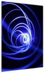 Mivali Tablou cu spirale albastre, dintr-o bucată 50x70 cm (V020815V5070)