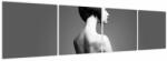 Mivali Tablou - Femeie elegentă, din patru bucăți 160x40 cm (V023663V16040)