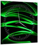 Mivali Tablou - valuri neon (cu ceas), dintr-o bucată 30x30 cm cu ceas (V020579V3030C)