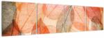 Mivali Tablou cu frunzele de toamnă pictate, din patru bucăți 160x40 cm (V021944V16040)