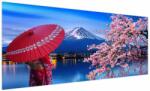 Mivali Tablou - cu privire la munte - Japonia, dintr-o bucată 250x125 cm (V022397V250125)