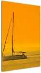 Mivali Tablou - Barca în mijlocul mării, dintr-o bucată 60x90 cm (V022634V6090)