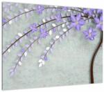 Mivali Tablou - ploaie violetă, dintr-o bucată 70x50 cm (V021302V7050)