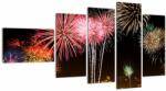 Mivali Tablou cu artificii, din cinci bucăți 110x60 cm (V020500V11060)