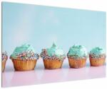 Mivali Tablou cu cupcakes, dintr-o bucată 120x80 cm (V021261V12080)