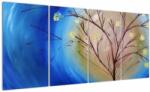 Mivali Tablou - Copac în fața soarelui, din patru bucăți 160x80 cm (V023262V16080)
