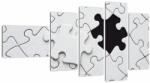 Mivali Tablou cu puzzle, din cinci bucăți 110x60 cm (V020423V11060)