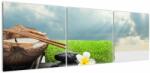 Mivali Tablou - Spa and relax, din trei bucăți 150x50 cm (V021279V15050)