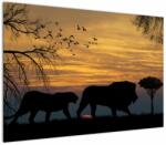 Mivali Tablou cu Safari, dintr-o bucată 100x70 cm (V020692V10070)