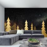 Mivali Fototapet - Noapte de aur, vlies, 245x170 cm (T100494TQ5)