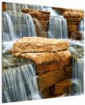 Mivali Tablou cu cascade, dintr-o bucată 70x70 cm (V021169V7070)
