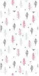 Mivali Tapet - Motiv pădure în roz-gri (T110114)