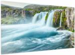 Mivali Tablou - Stânci și cascade, dintr-o bucată 120x70 cm (V023760V12070)
