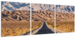 Mivali Tablou - Death Valley, Kalifornie, USA, din trei bucăți 90x30 cm (V023090V9030)