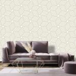 Mivali Fototapet - Figuri geometrice, vlies, 147x102 cm (T100290TQ3)