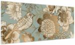 Mivali Tablou - Flori aurii, dintr-o bucată 100x40 cm (V023609V10040)