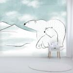 Mivali Fototapet - Urs polar, vlies, 539x389 cm (T100910TQ11)