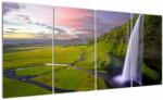 Mivali Tablou cu cascade, din patru bucăți 160x80 cm (V020498V16080)