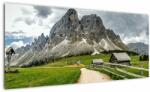 Mivali Tablou - În munții austrieci, dintr-o bucată 100x40 cm (V021462V10040)
