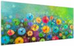 Mivali Tablou - Flori abstract, dintr-o bucată 200x100 cm (V022348V200100)