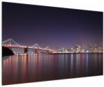 Mivali Tablou cu privirea spre San Francisco, California, dintr-o bucată 120x80 cm (V021342V12080)