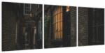 Mivali Tablou -Strada din Londra, din trei bucăți 90x30 cm (V021685V9030)
