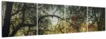 Mivali Tablou cu răsărit de soare, din patru bucăți 160x40 cm (V020270V16040)
