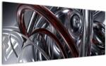 Mivali Tabloul cu abstracție în gri, dintr-o bucată 120x50 cm (V020090V12050)