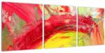 Mivali Tablou cu abstracție - pictura, din trei bucăți 90x30 cm (V021288V9030)