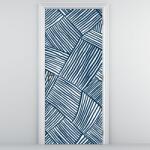Mivali Fototapet pentru ușă - Linie 3D (D021772D95205)