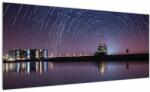Mivali Tablou cu cerul nocturn și stele, dintr-o bucată 100x40 cm (V021018V10040)