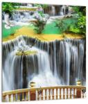 Mivali Tablou - Privire la cascade magice, dintr-o bucată 30x30 cm (V022798V3030)