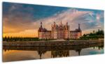 Mivali Tablou cu castel, dintr-o bucată 100x40 cm (V020800V10040)