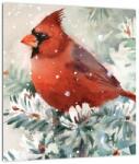 Mivali Tablou - Cardinal, dintr-o bucată 30x30 cm (V023155V3030)