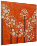 Mivali Tablou - Pădurea portocalie, dintr-o bucată 70x70 cm (V022538V7070)