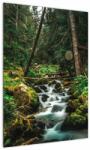 Mivali Tablou cu pârău în pădure, dintr-o bucată 50x70 cm (V021218V5070)