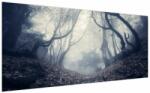 Mivali Tablou - Pădurea în ceață, dintr-o bucată 200x100 cm (V021991V200100)