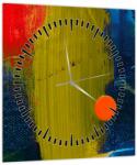 Mivali Tabloul culorilor (cu ceas), dintr-o bucată 30x30 cm cu ceas (V020059V3030C)
