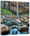 Mivali Tablou - Cascada Svartifoss, Islanda, dintr-o bucată 30x30 cm (V022508V3030)