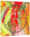 Mivali Tablou cu abstracție- pictura (cu ceas), dintr-o bucată 30x30 cm cu ceas (V021285V3030C)