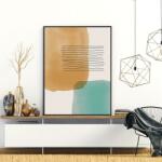 Mivali Poster - Abstracție pictată (S040508SA4)
