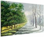 Mivali Tablou - Iarna versus vara, dintr-o bucată 120x80 cm (V022215V12080)