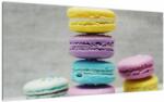 Mivali Tablou pe sticlă cu macarooni, dintr-o bucată 100x50 cm pe sticlă (V020920V10050GD)