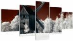 Mivali Tablou cu moară, din cinci bucăți 150x80 cm (V022317V150805PCS)