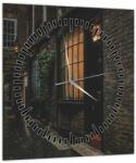 Mivali Tablou -Strada din Londra (cu ceas), dintr-o bucată 30x30 cm cu ceas (V021685V3030C)