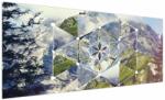 Mivali Tablou - Model geometric, dintr-o bucată 250x125 cm (V023041V250125)
