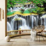 Mivali Fototapet - Privire la cascade magice, vlies, 196x136 cm (T100382TQ4)