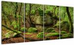Mivali Tablou cu pădurea fermecată, din patru bucăți 160x80 cm (V020867V16080)