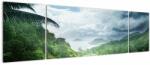 Mivali Tablou -Jungla din Seychelles, din trei bucăți 170x50 cm (V023373V17050)