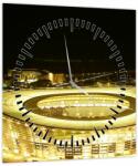 Mivali Tablou - stadion de fotbal (cu ceas), dintr-o bucată 30x30 cm cu ceas (V020386V3030C)
